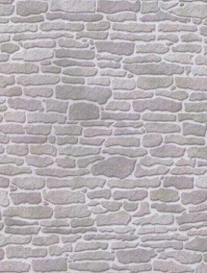 Grey Stone Dollhouse Wallpaper W-BP