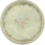 Medallion Ceiling Panel Dollhouse Wallpaper W-TP