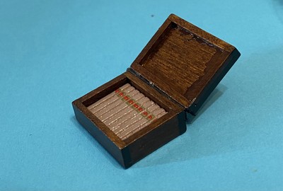 Wooden box of Cigars MI