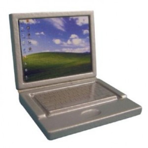 Silver Laptop MI