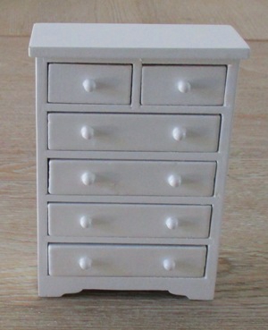 White Chest Drawers BED-F
