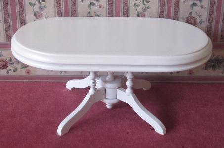 White Oval Table DR-T