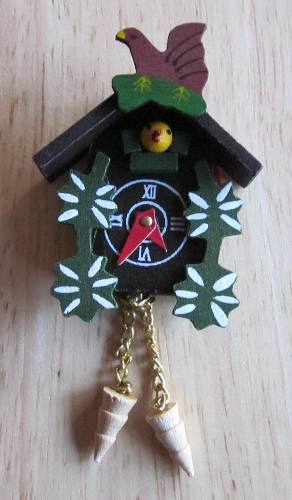 Green Cuckoo Clock CTR