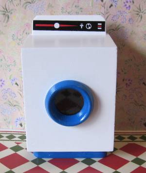 White and Blue Washing Machine SCC-C