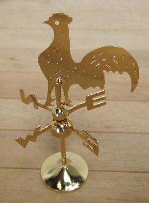 Gold Weather Vane MI