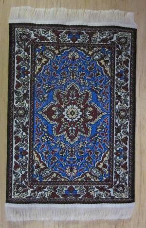 Blue Burgundy Turkish Mat CAR-MR