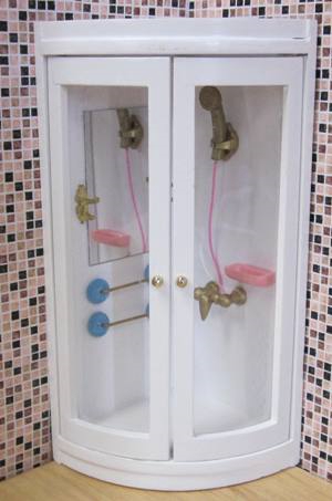 Modern Corner Shower BA-F
