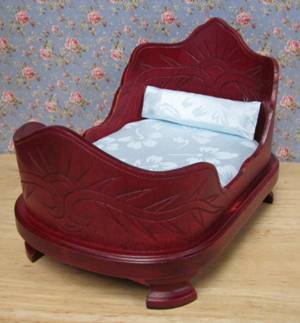 Mahogany Belter Bed BED-B