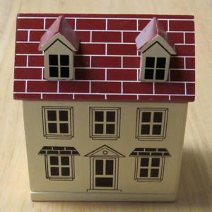 Yellow Miniature Doll House T