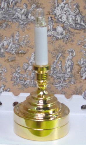 Gold Single Candle LE-LED