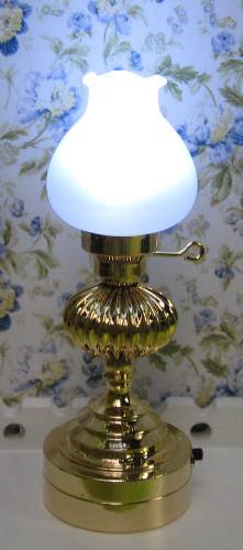 Gold Victorian Table Lamp LE-LED