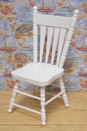 White Kitchen Chair K-FS