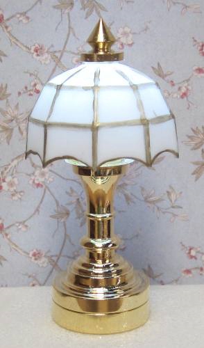 White Tiffany Table Lamp LE-LED