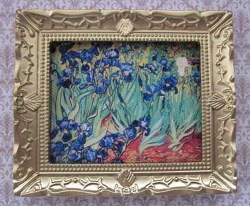 Van Gogh Iris- Gold Frame PF