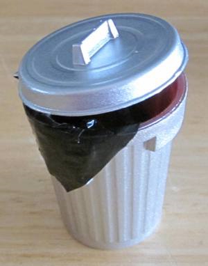 Metal Bin with Liner GO-A