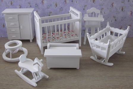 White Nursery Set x 7 N