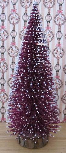 Crimson Red Christmas Tree CHD