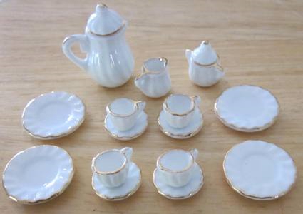 White Tea Set KA-TD