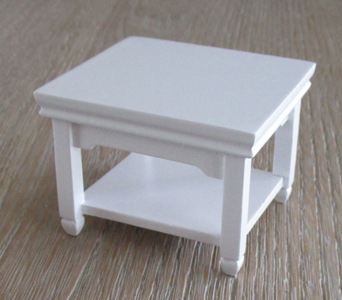 White Lamp Table LR-T