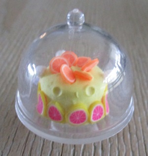 Cake in Cloche Yellow FD-C