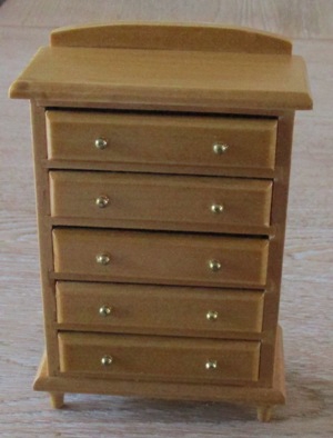 Chest Drawers Oak BED-F