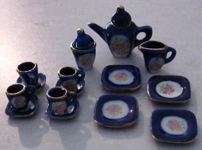 Dark Blue Tea Set KA-TD