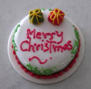 Merry Christmas Present Cake FD-TC