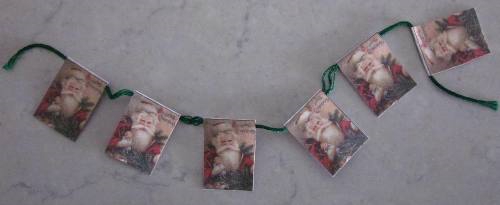 Christmas Card Garland CHD