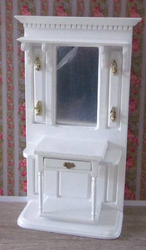 White Hallstand LR-HC