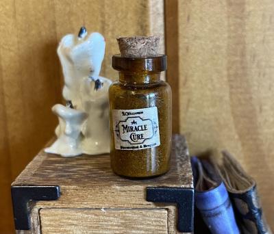 Miracle Cure Apothecary Bottle