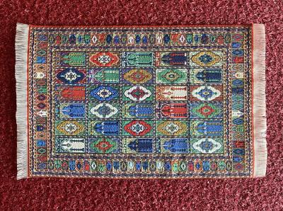Multi Coloured Small Woven Carpet