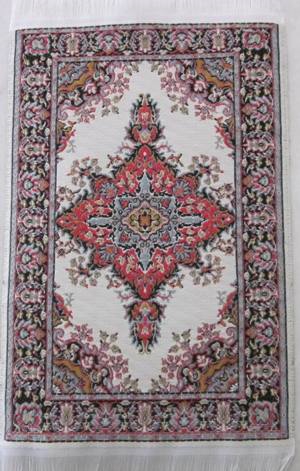 Red Cream Turkish Mat CAR-MR