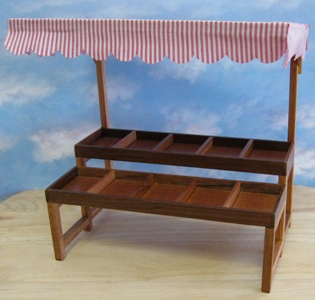 Produce Stand- Brown SP