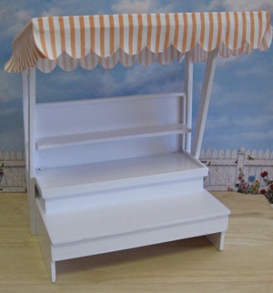 Produce Stand- White SP SP