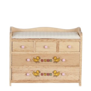 Oak Change Table- ABC  N