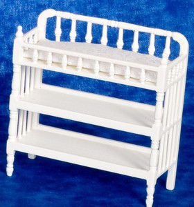 Victorian White Change Table  N