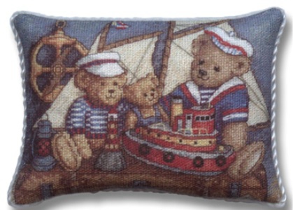 Nursery Pillow- Bears N