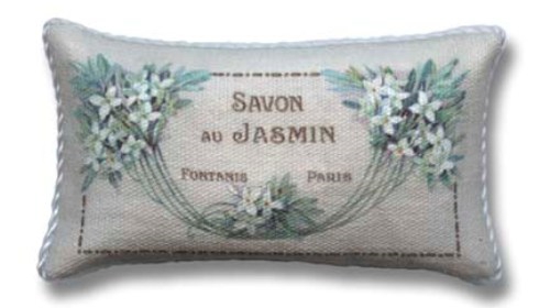 Cushion- Soap Label Au Jasmin LRA
