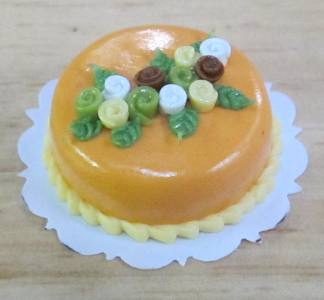 Orange Anniversary Cake FD-TC