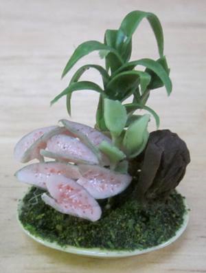 Pink Leaf Bowl Arrangement FP-PFP