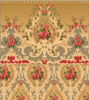 Esther Dollhouse Wallpaper W-W,F