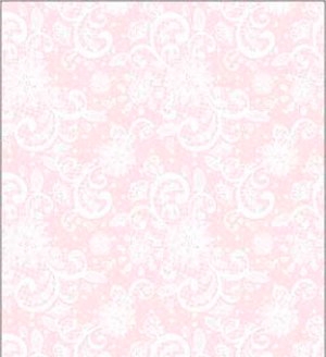 Daniella Lace-Pink Dollhouse Wallpaper W-W,O