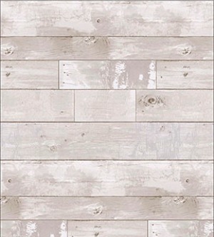 Reclaimed Wood- Grey Dollhouse Wallpaper W-F